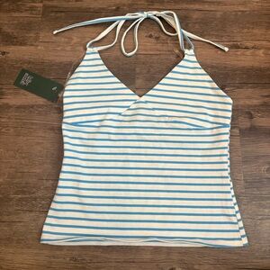 Wild Fable Blue and White Striped Camisole